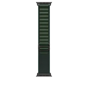 49mm Dark Green Alpine Loop - Large - Black Titanium Finish