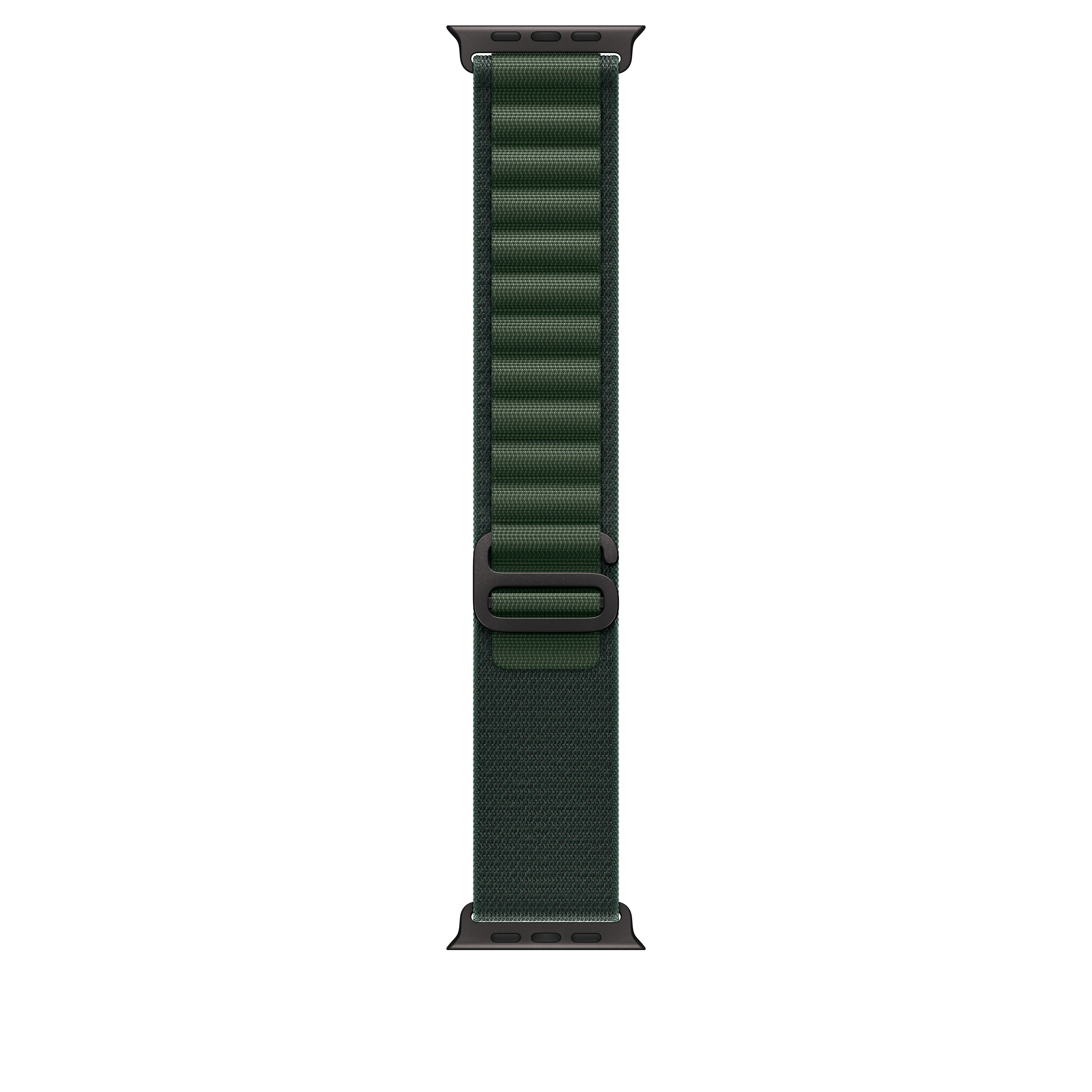49mm Dark Green Alpine Loop - Large - Black Titanium Finish