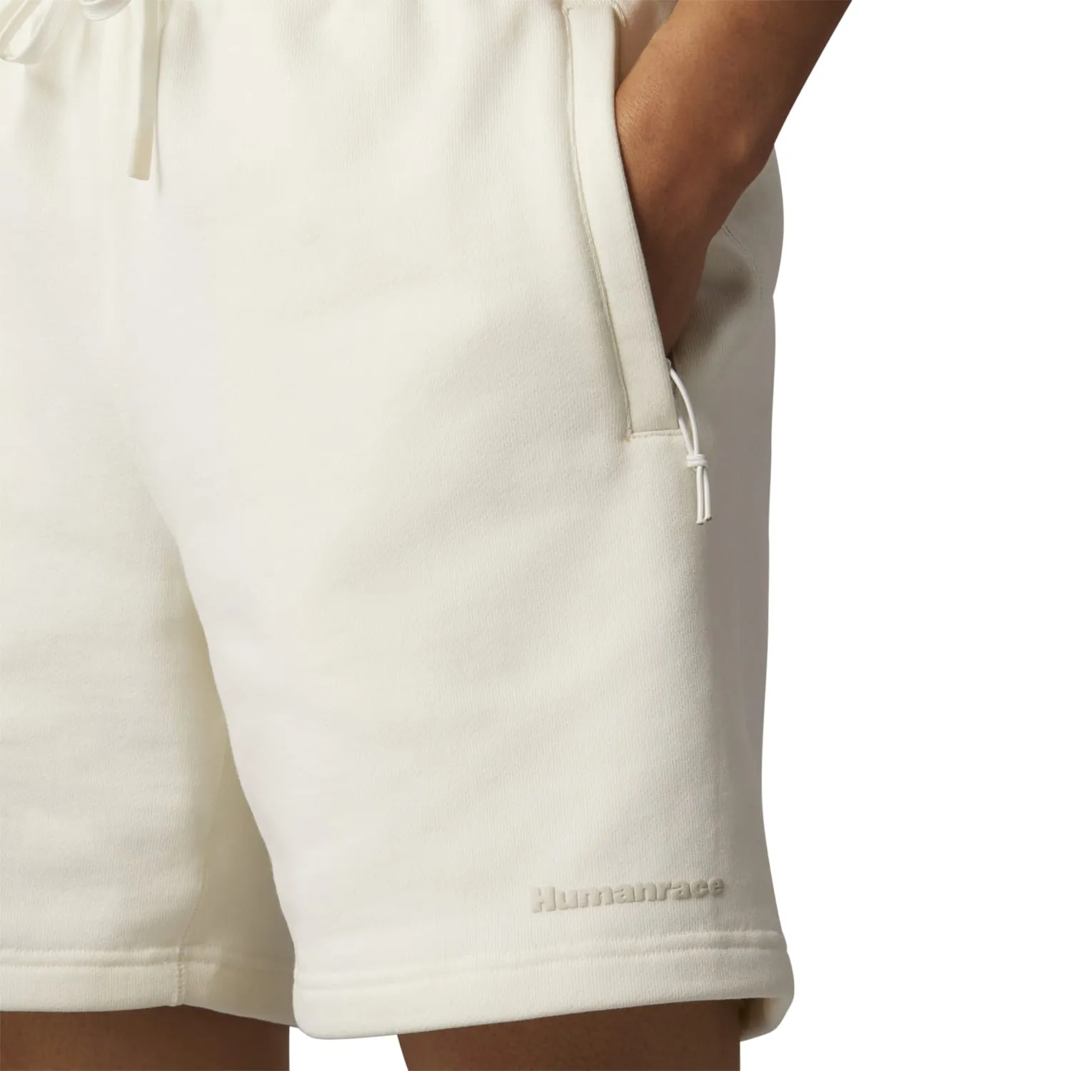 Adidas Originals Unisex PW Pharrell Williams Humanrace Basics Short Off White HJ7061
