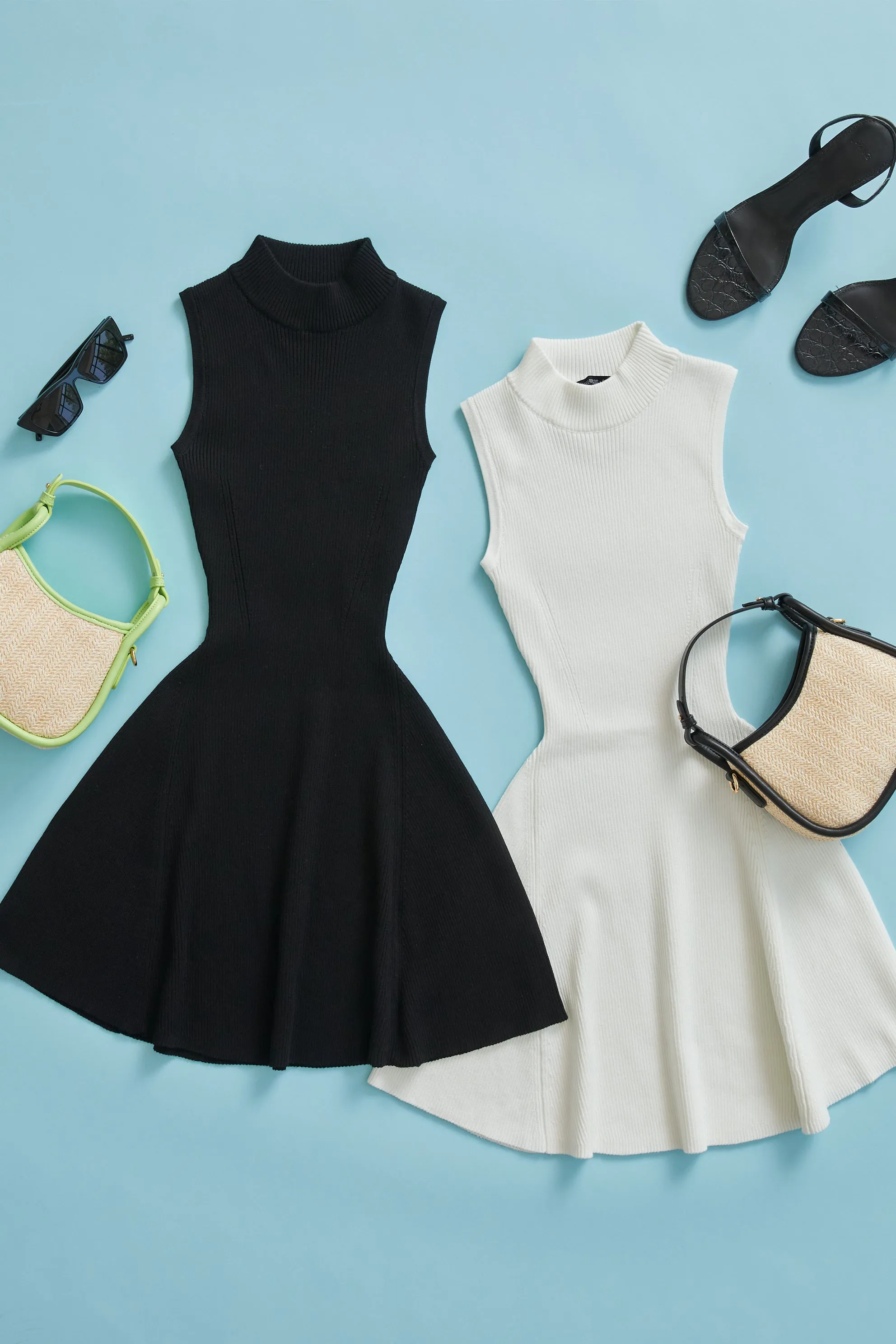 Alana Fit And Flare Mini Dress