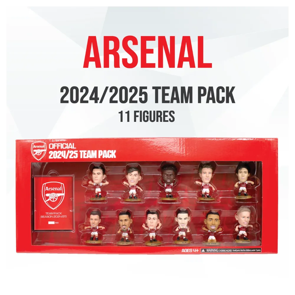 Arsenal SoccerStarz 2024/25 Figurine Team Pack