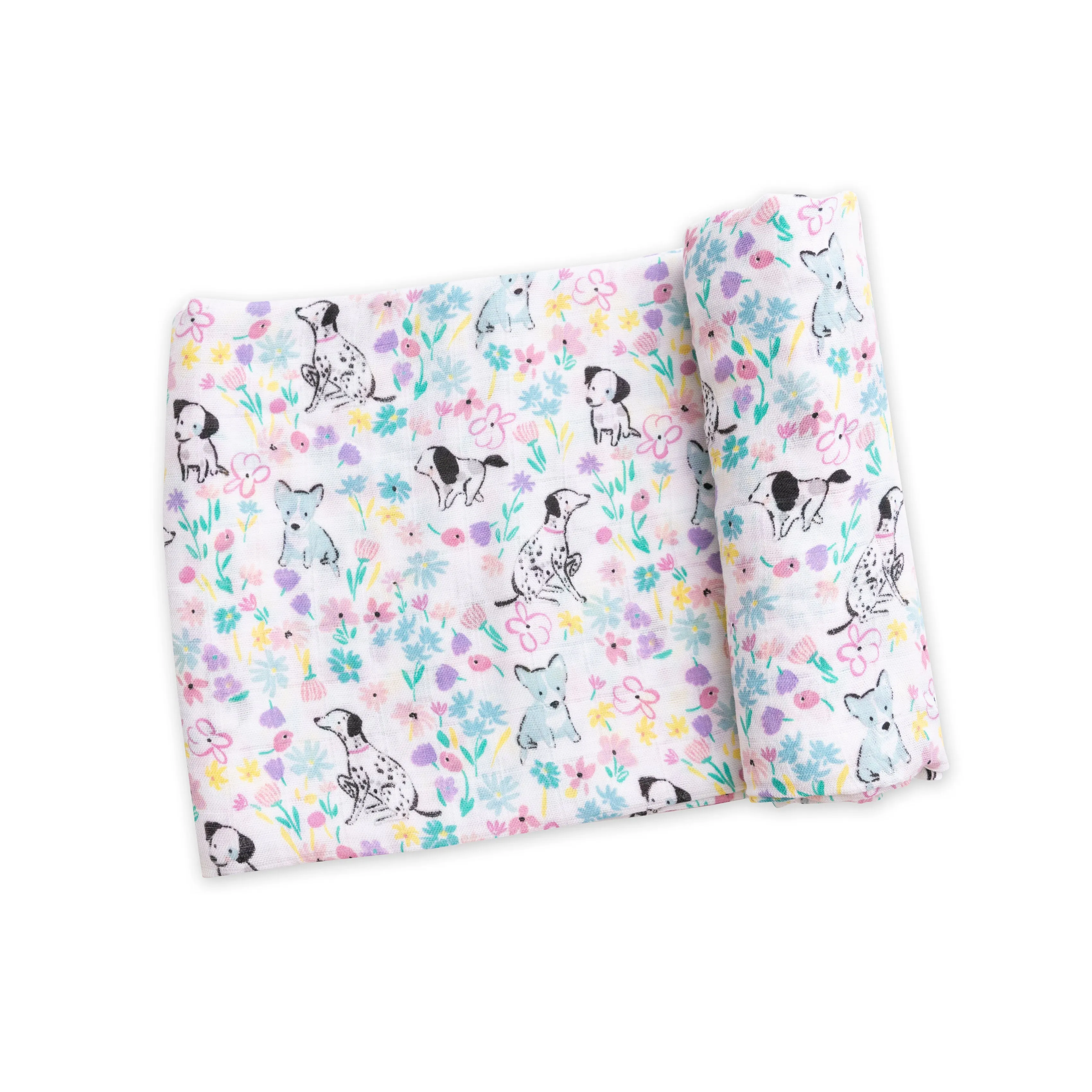 Bamboo Muslin Swaddle Blanket - Florals