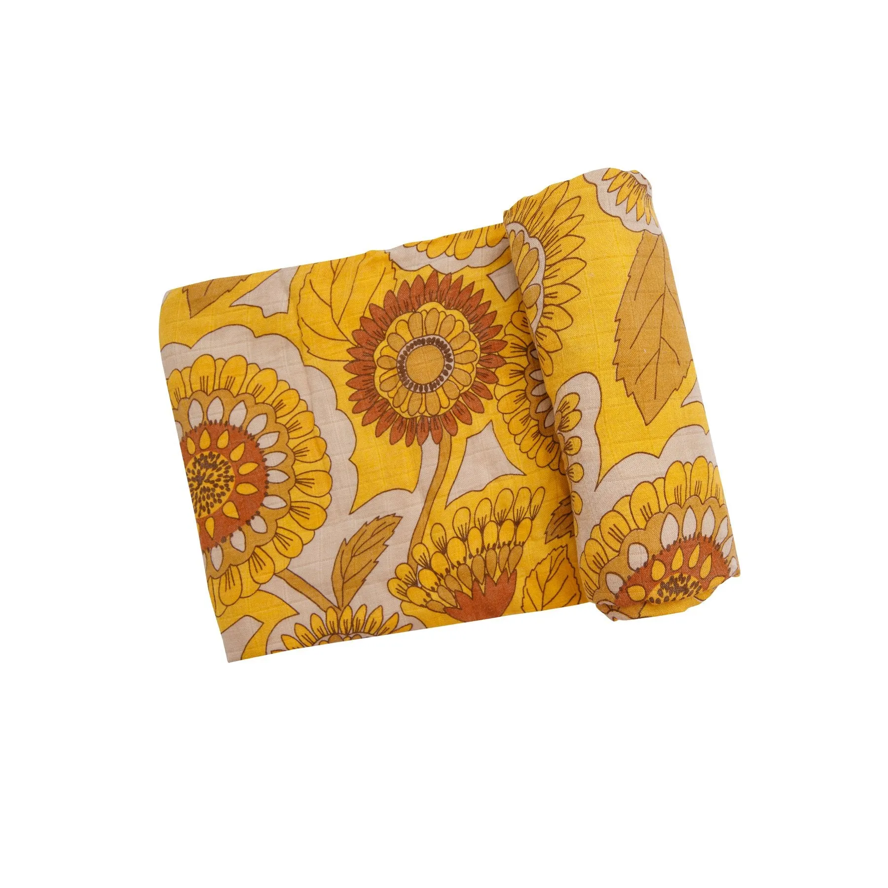 Bamboo Muslin Swaddle Blanket - Florals