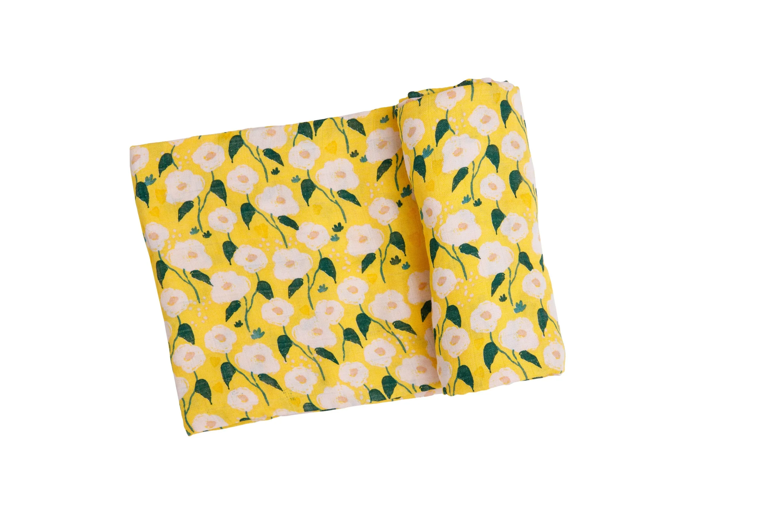 Bamboo Muslin Swaddle Blanket - Florals