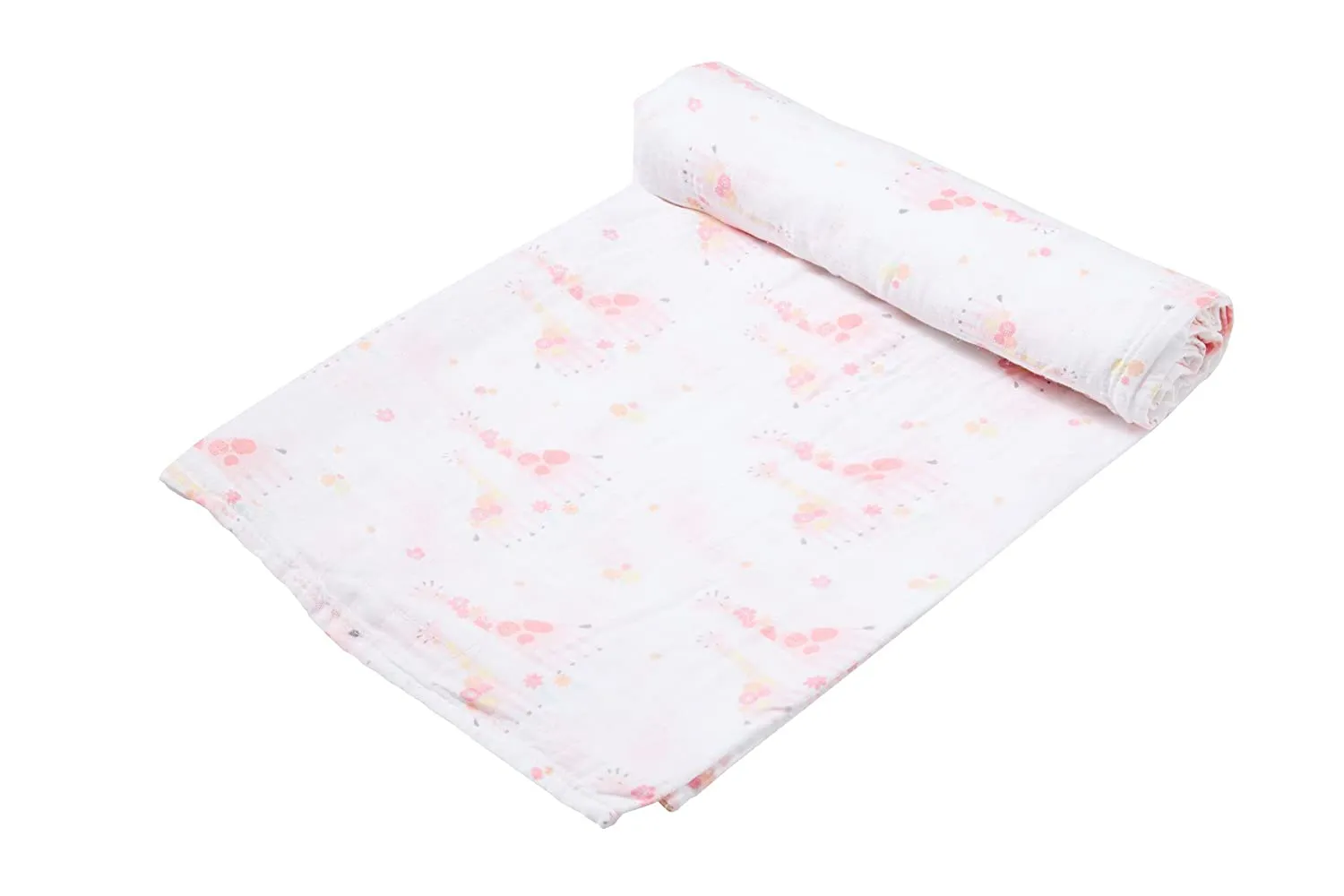 Bamboo Muslin Swaddle Blanket - Florals