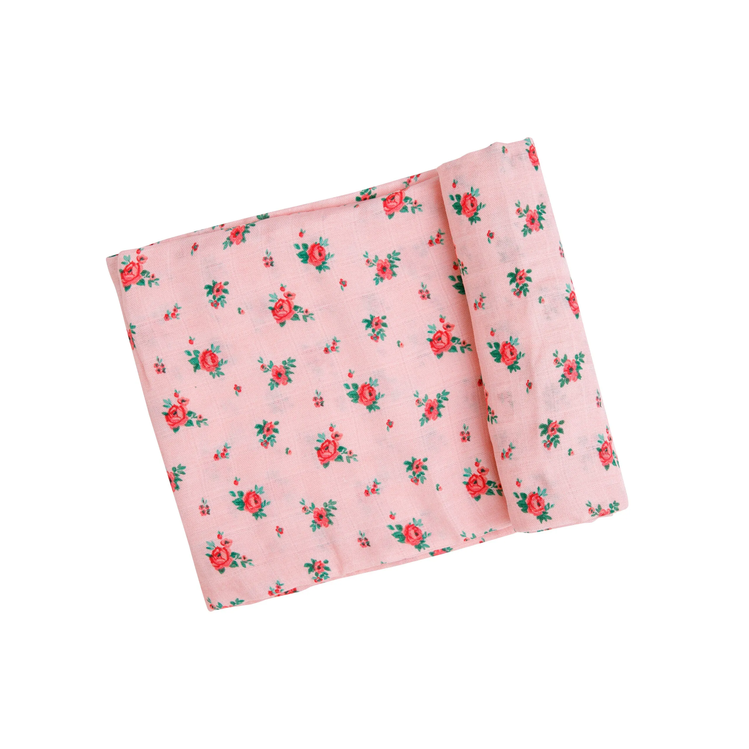 Bamboo Muslin Swaddle Blanket - Florals