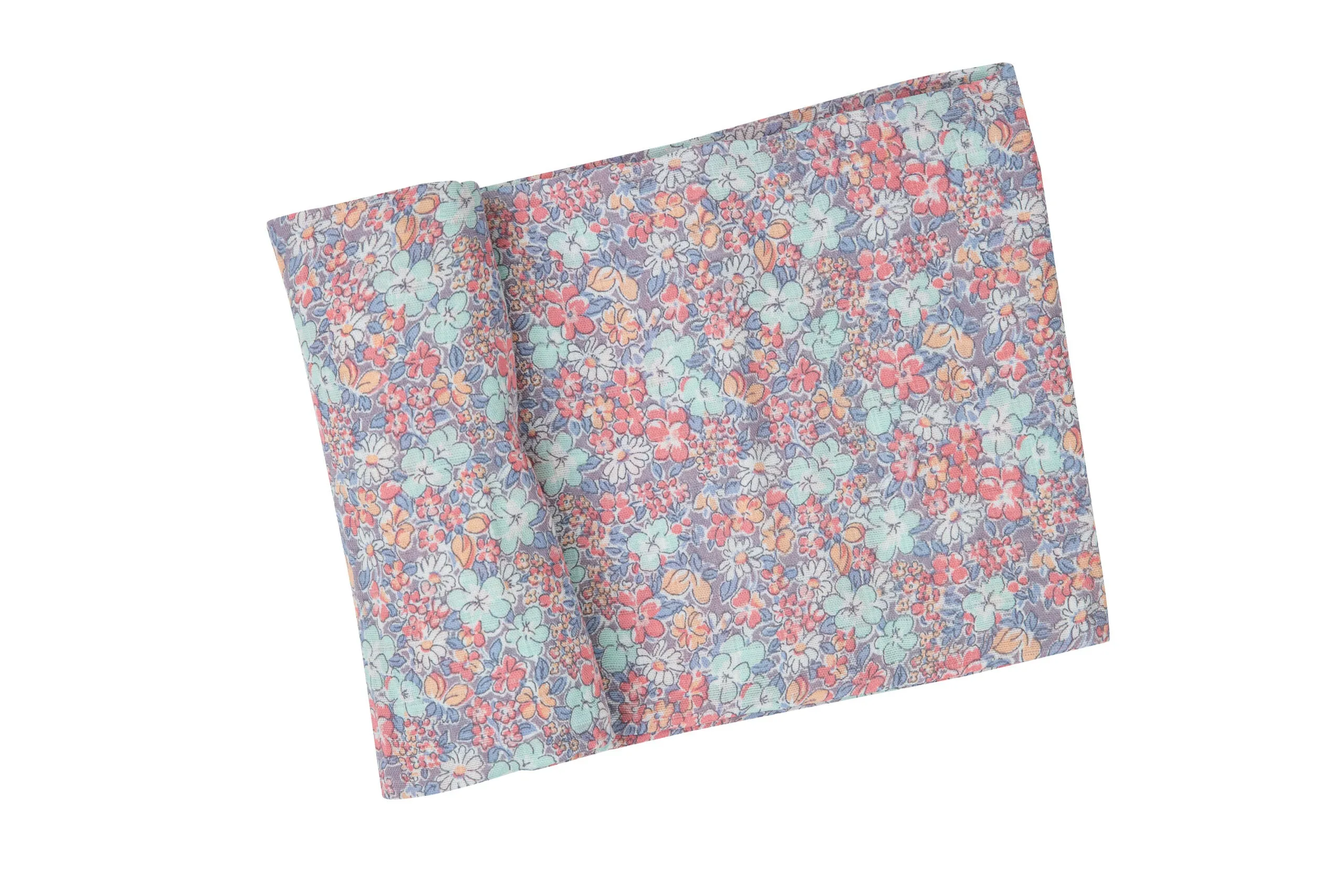 Bamboo Muslin Swaddle Blanket - Florals