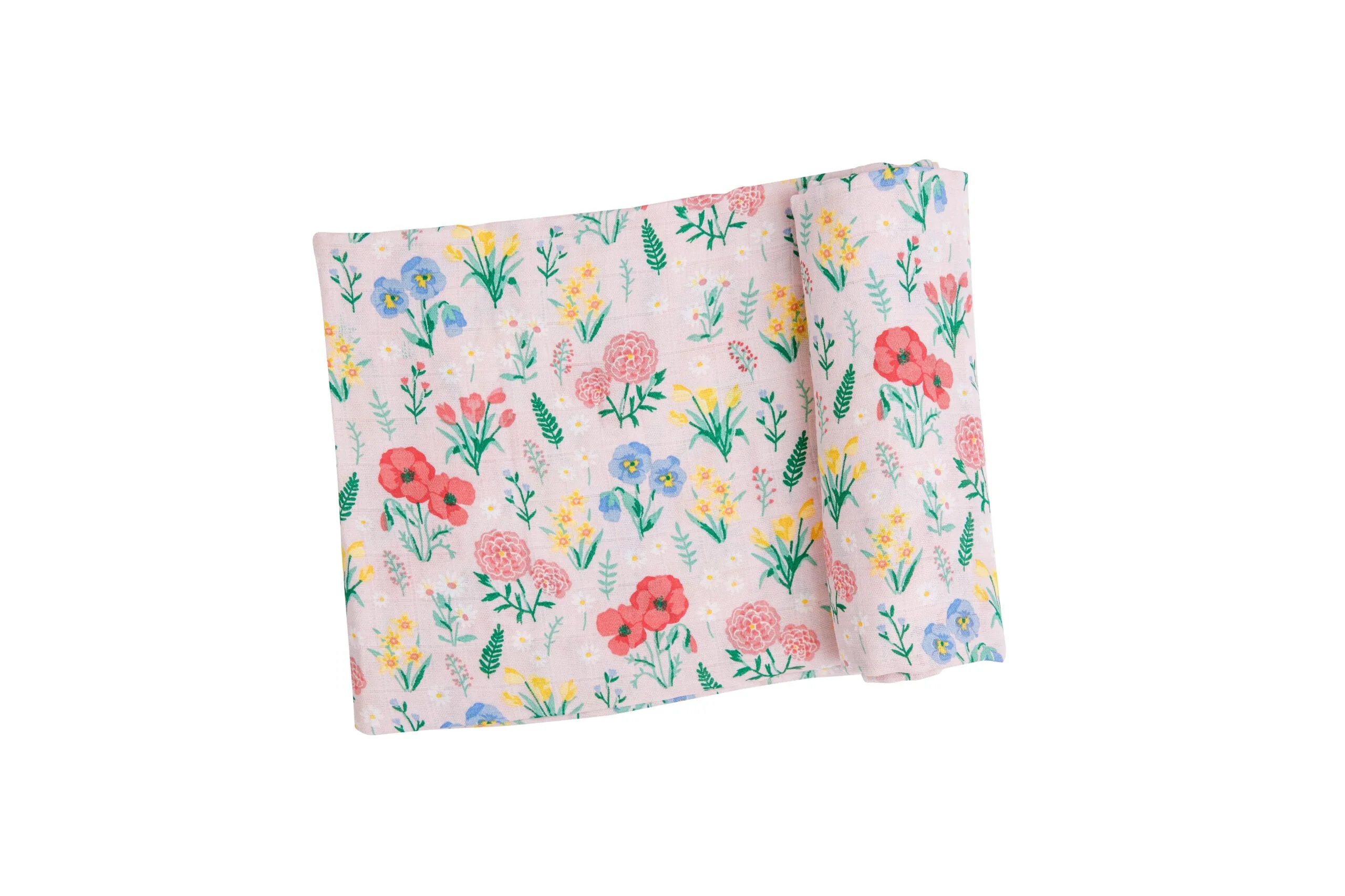 Bamboo Muslin Swaddle Blanket - Florals