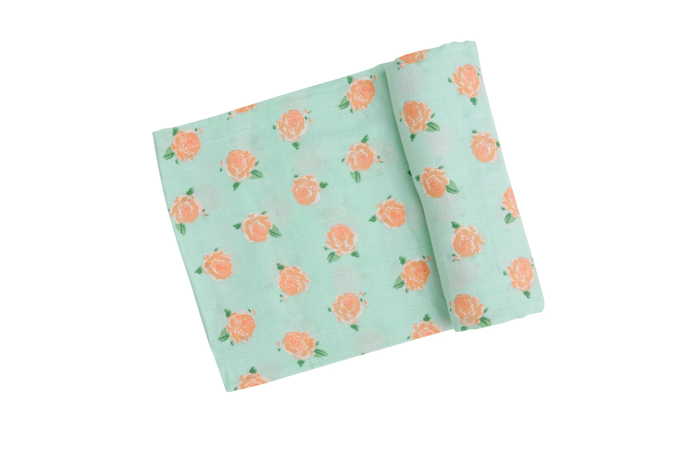 Bamboo Muslin Swaddle Blanket - Florals