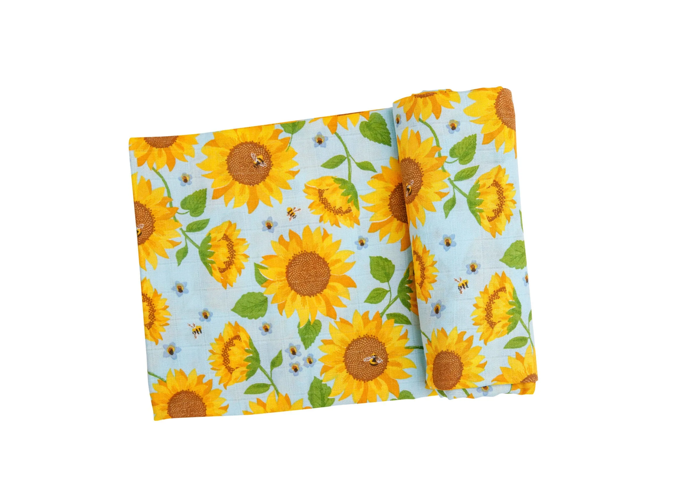 Bamboo Muslin Swaddle Blanket - Florals