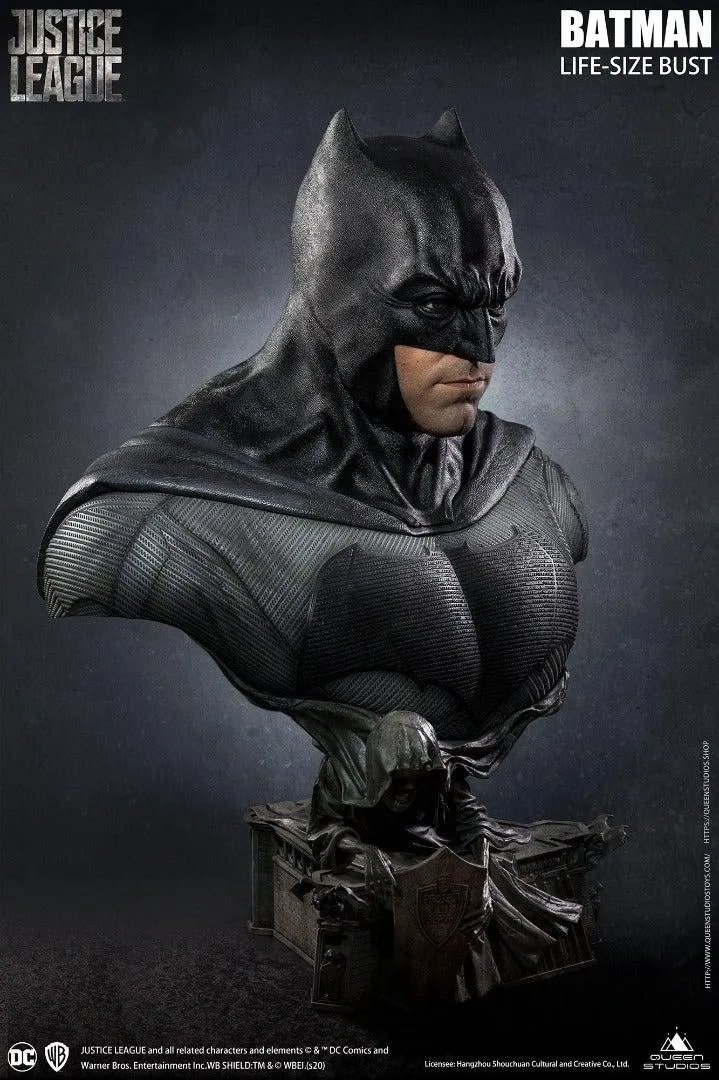 BATMAN Life-Size 1:1 Scale Bust DC Justice League