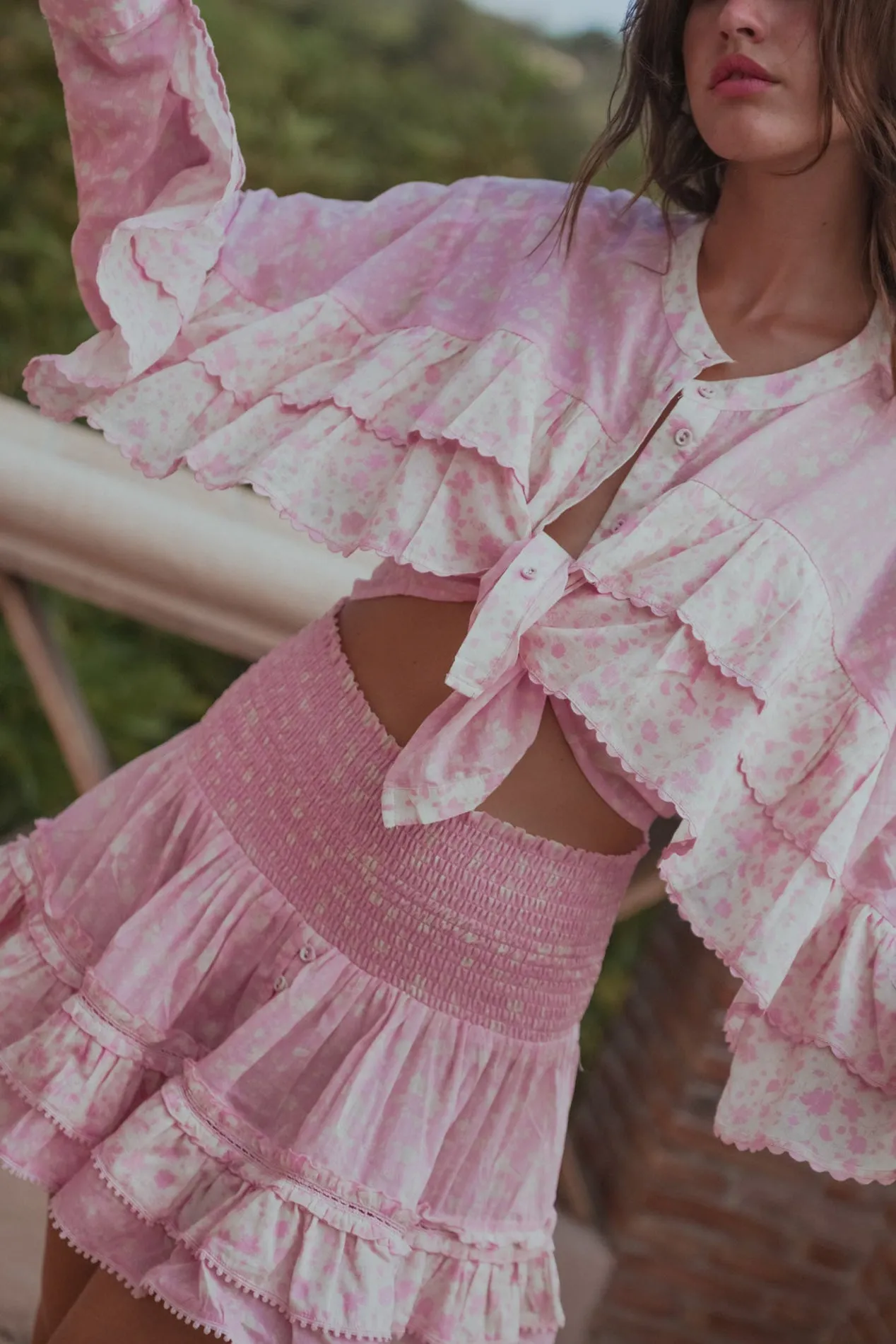 Battavia Skirt Pink