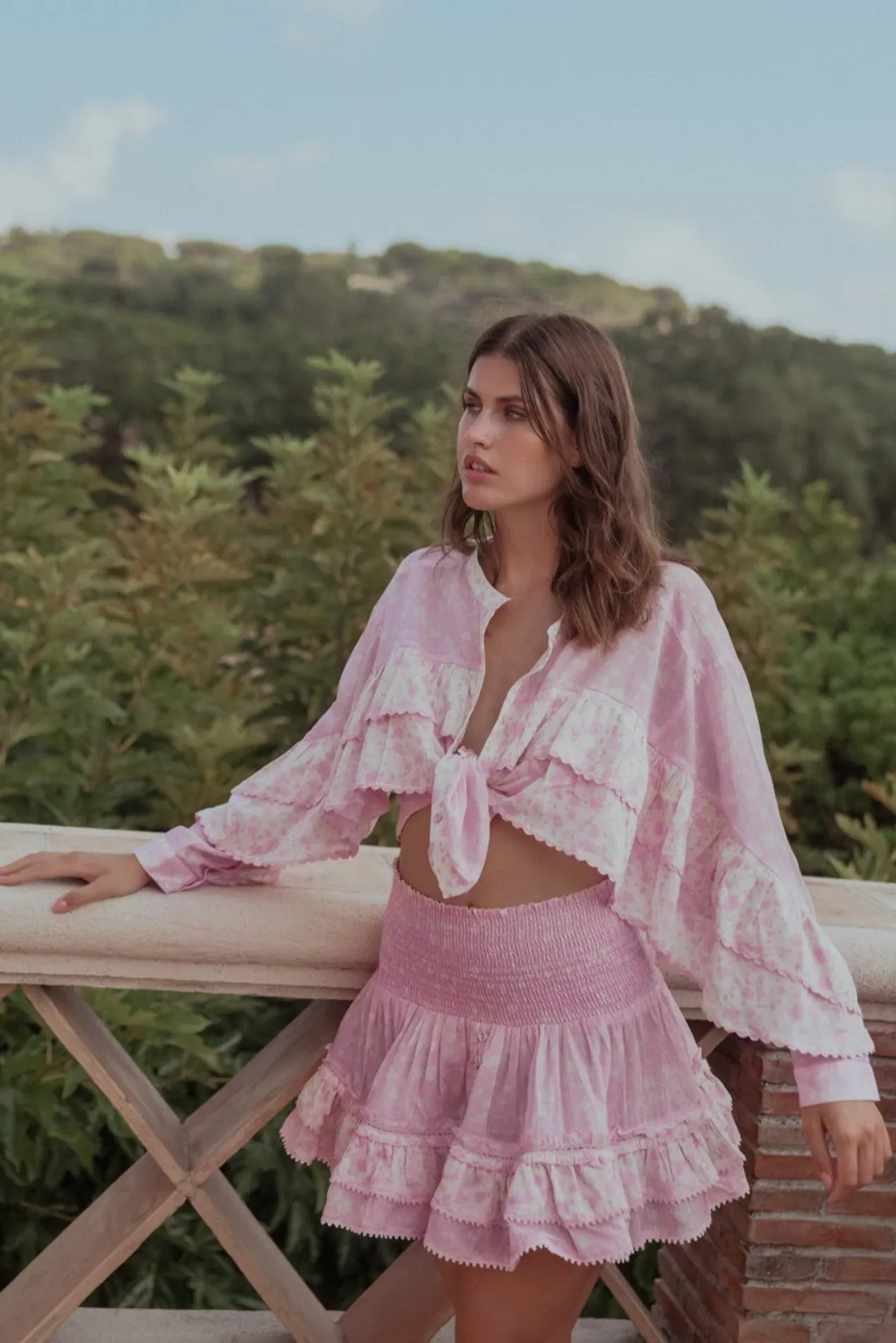 Battavia Skirt Pink
