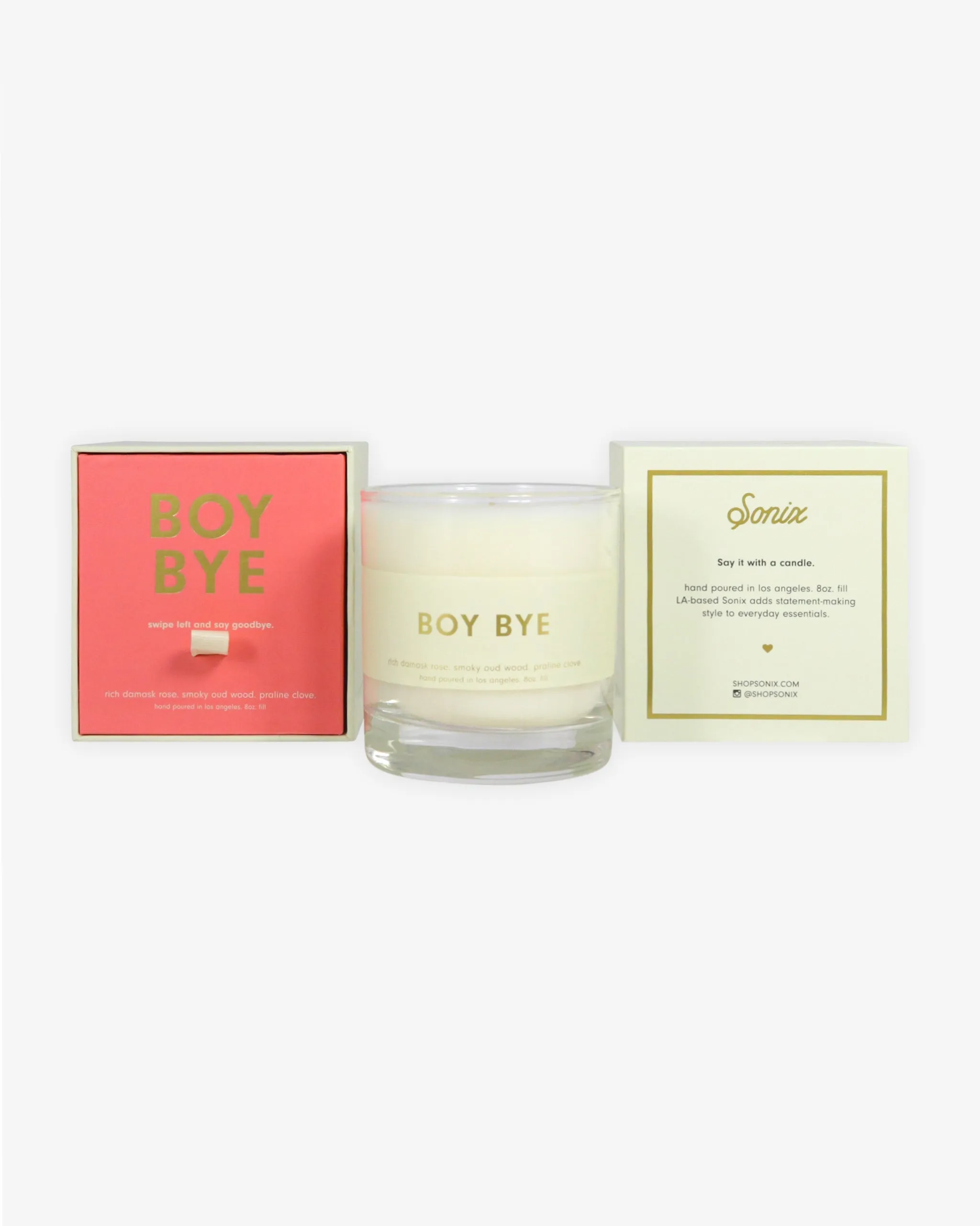 Boy Bye Candle - 8oz