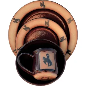Bronc Western Dinnerware - Red