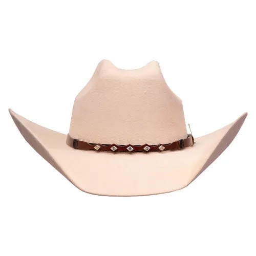 Bullhide Hats by Montecarlo - 8X "True West" Wool Felt Tan Cowboy Hat