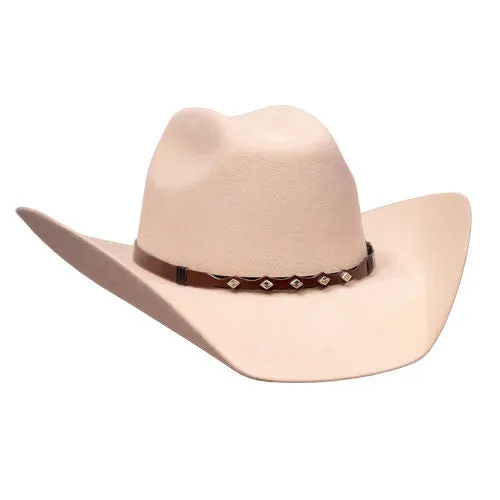 Bullhide Hats by Montecarlo - 8X "True West" Wool Felt Tan Cowboy Hat