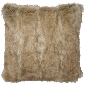 Canadian Fox Faux Fur Euro Sham