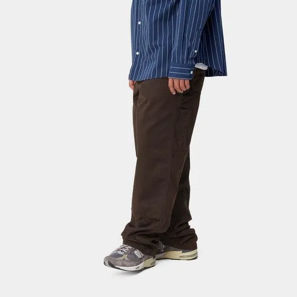 Carhartt WIP Double Knee Pant Denison Twill Tobacco Rinsed
