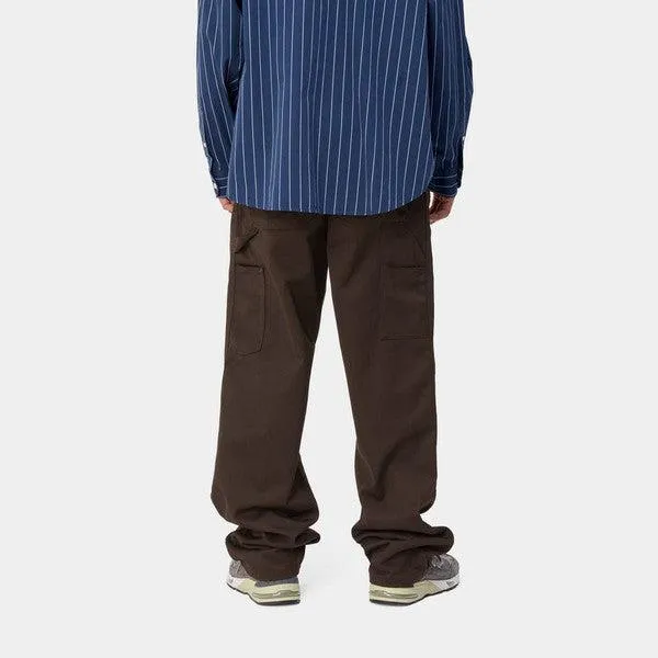 Carhartt WIP Double Knee Pant Denison Twill Tobacco Rinsed