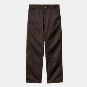 Carhartt WIP Double Knee Pant Denison Twill Tobacco Rinsed