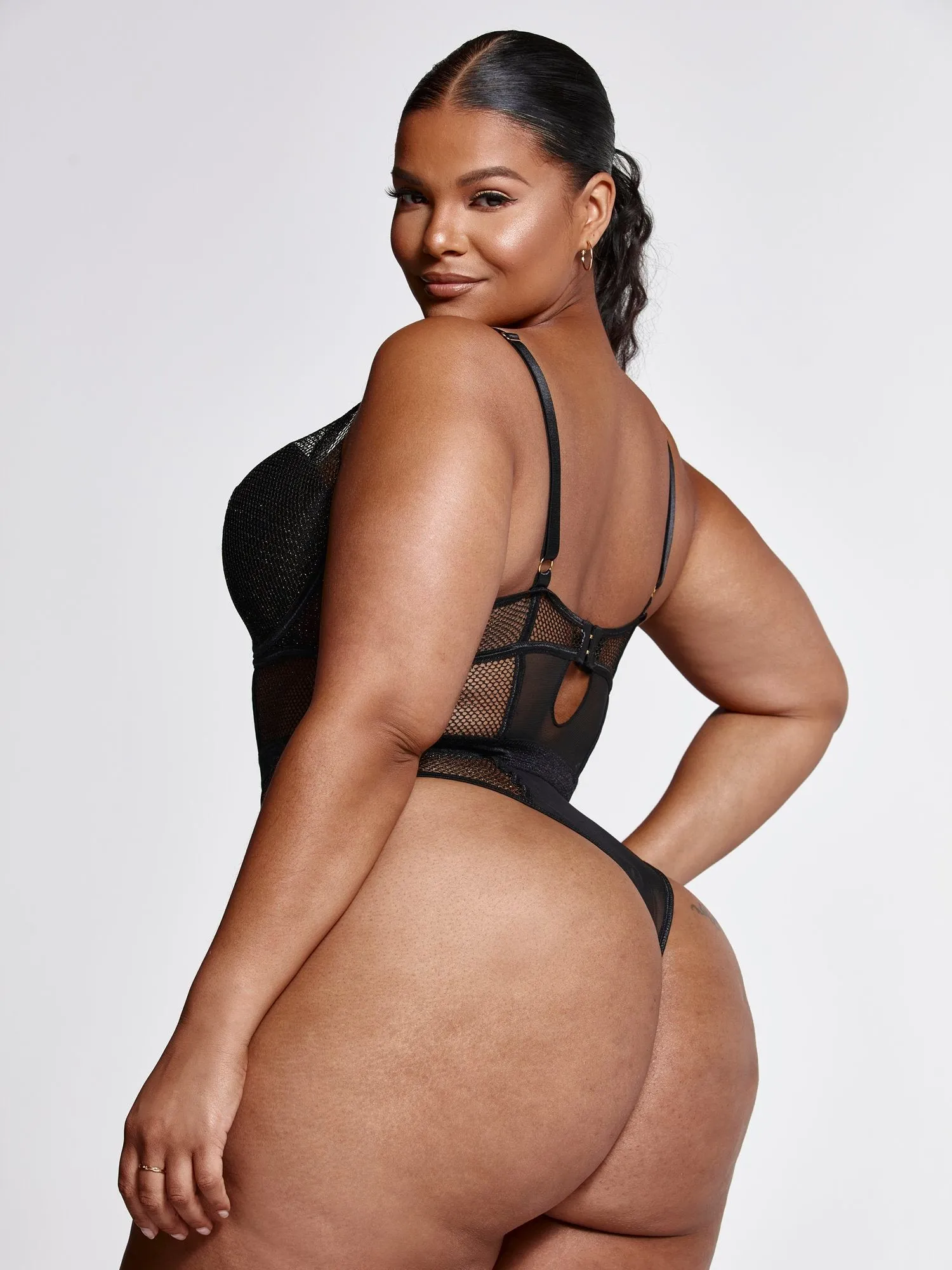 Carolina Mesh Panel Bodysuit