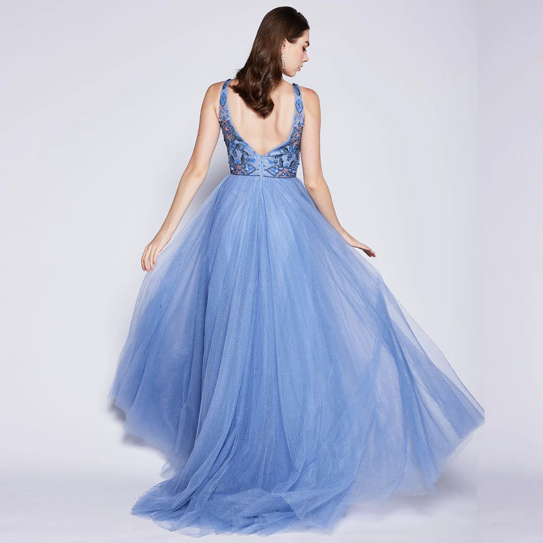 Caroline Beaded Gown