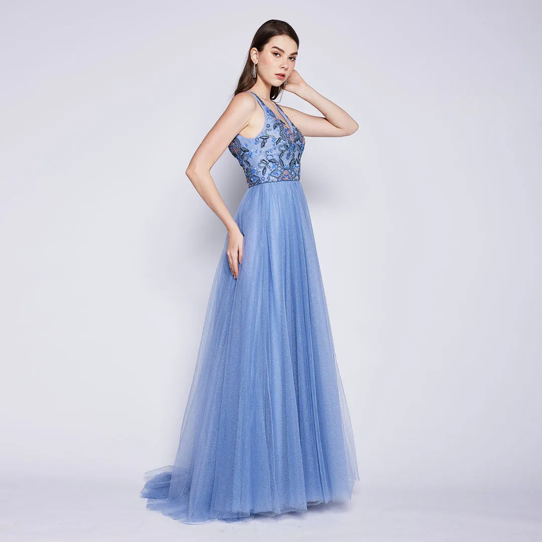 Caroline Beaded Gown