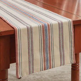 Chamois Stripe Table Runner