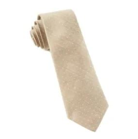 Champagne Destination Dots Necktie
