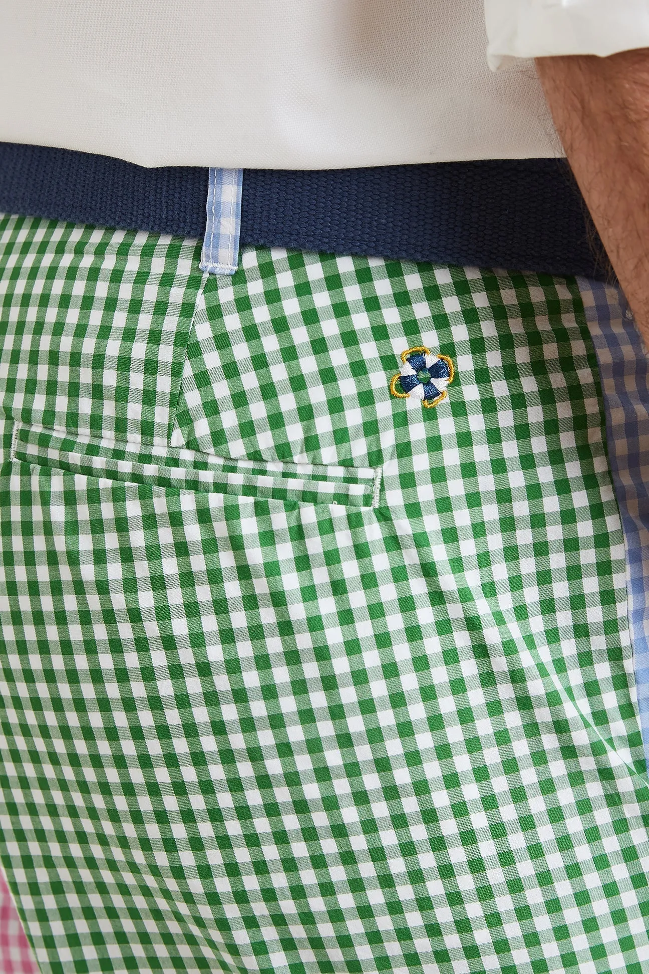 Cisco Short Gingham Party Panel