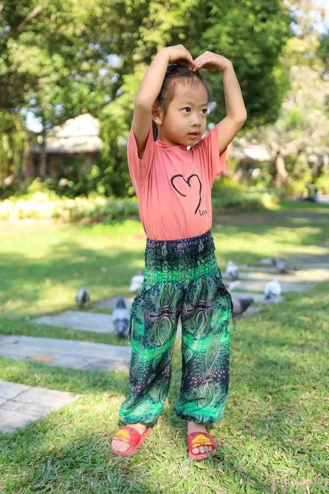 COLORFUL KIDS HAREM PANTS