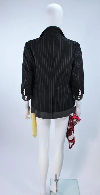 COMME DES GARÇONS Double Breasted Jacket with Bag Pockets M