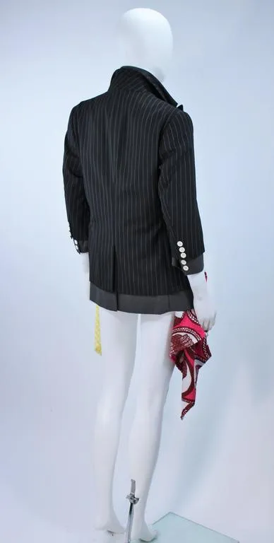 COMME DES GARÇONS Double Breasted Jacket with Bag Pockets M