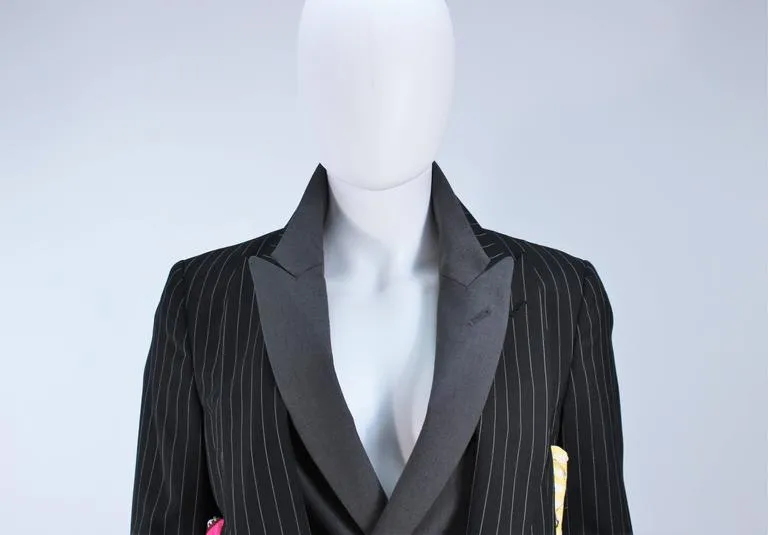 COMME DES GARÇONS Double Breasted Jacket with Bag Pockets M