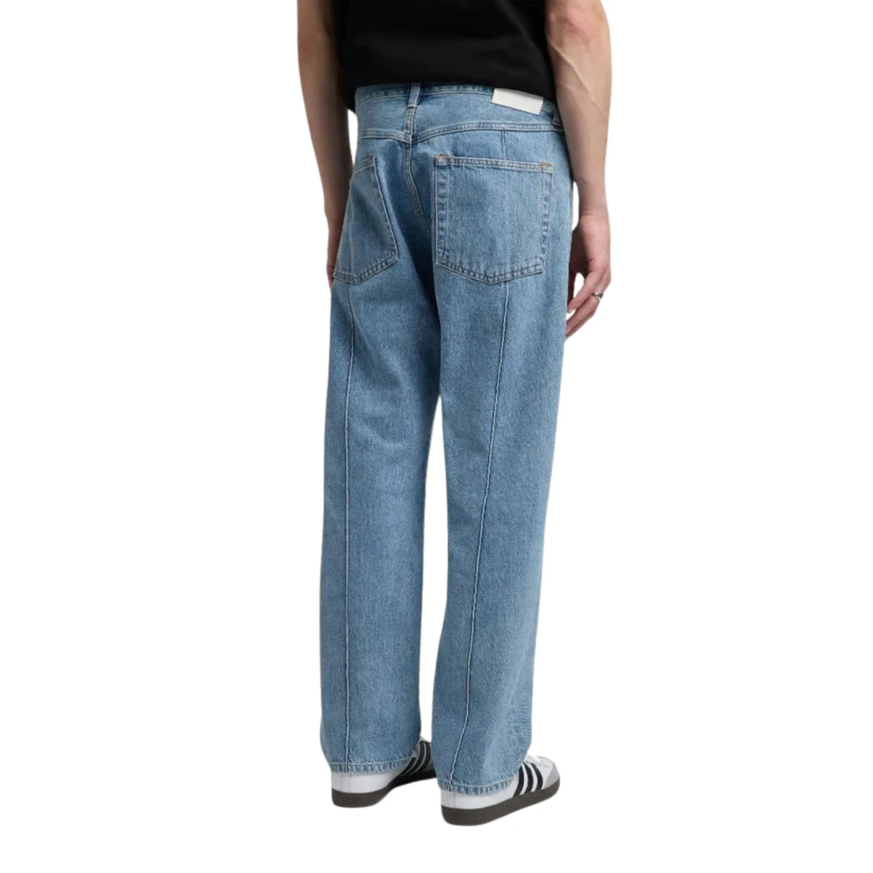 Denim Nashville Pintuck Pant - Light Stone Washed