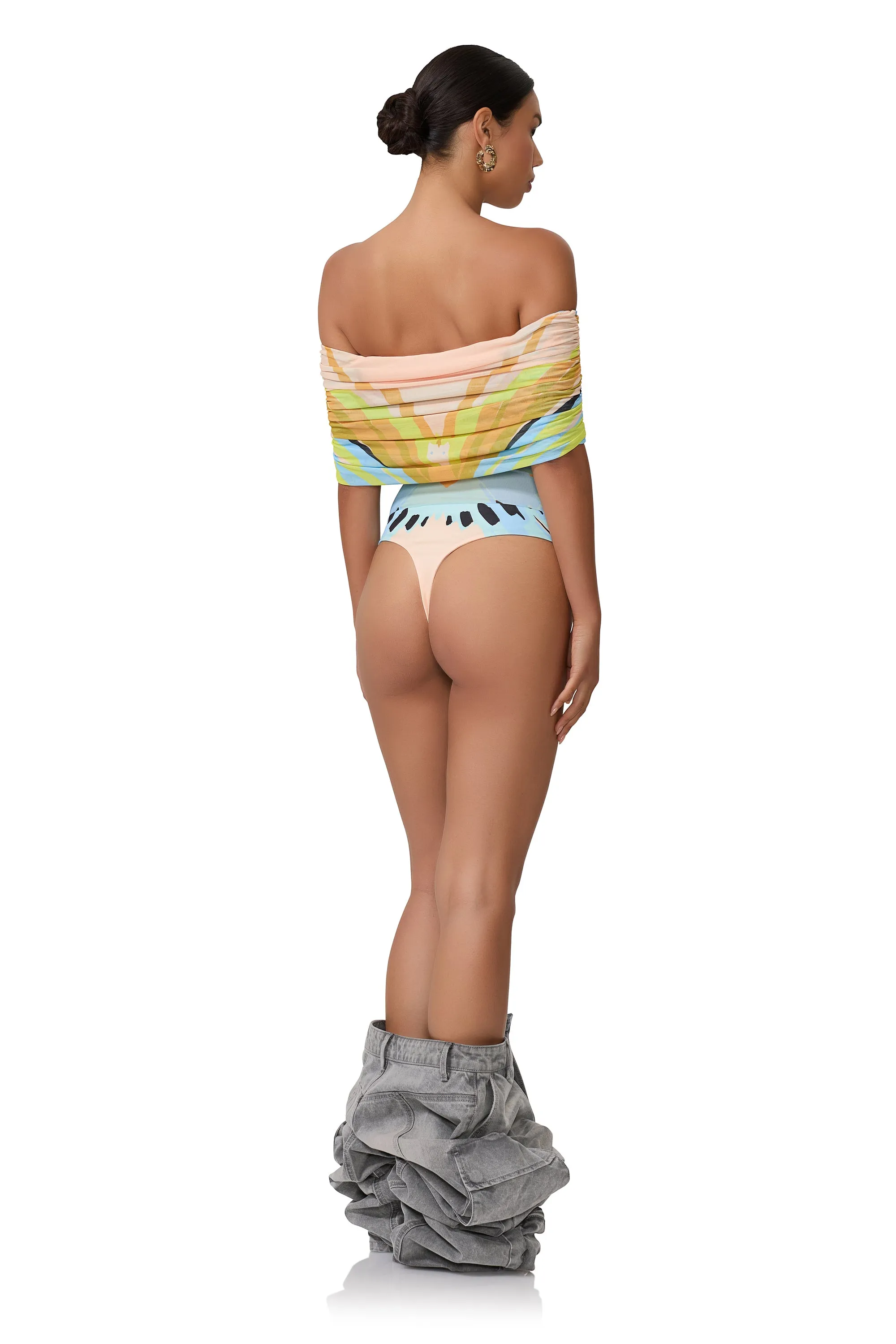 Divya Bodysuit - Bird of Paradise