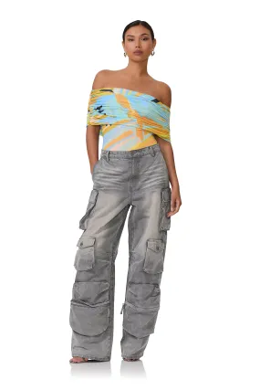 Divya Bodysuit - Bird of Paradise