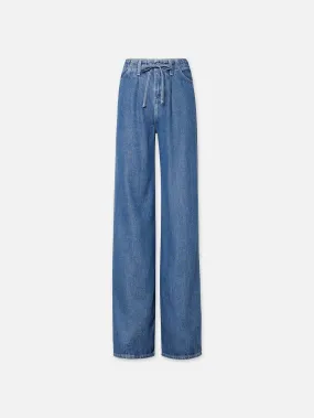 Drawstring Wide Leg -- Ghost