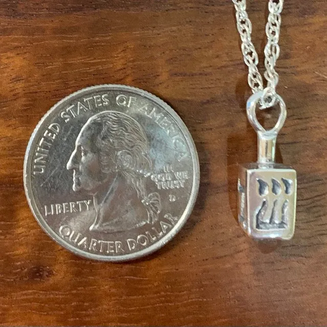 Dreidel Pendant