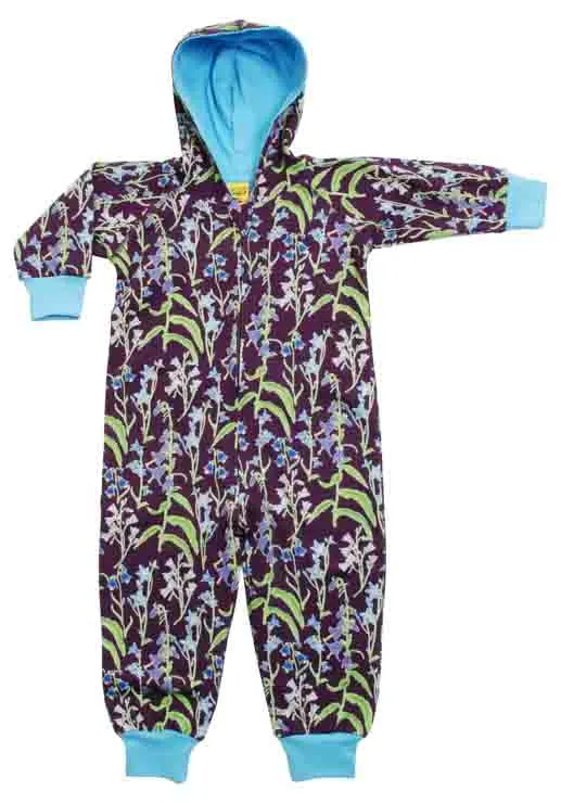 DUNS One Piece Hood Suit - Campanula Gothic Grape