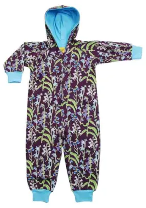 DUNS One Piece Hood Suit - Campanula Gothic Grape