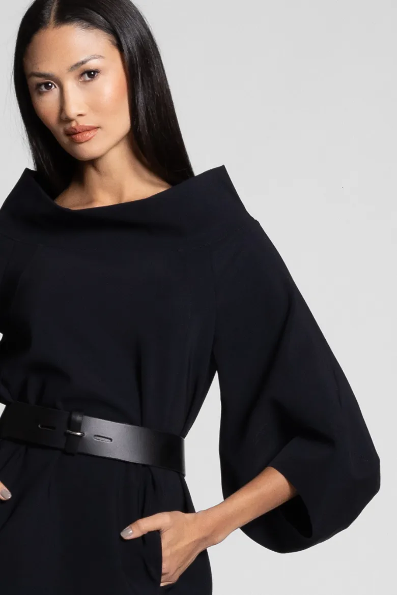 Durga Mini Tunic - Black