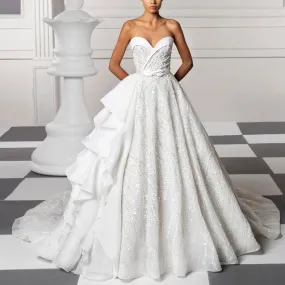 Fully Embellished Sweetheart Ballgown