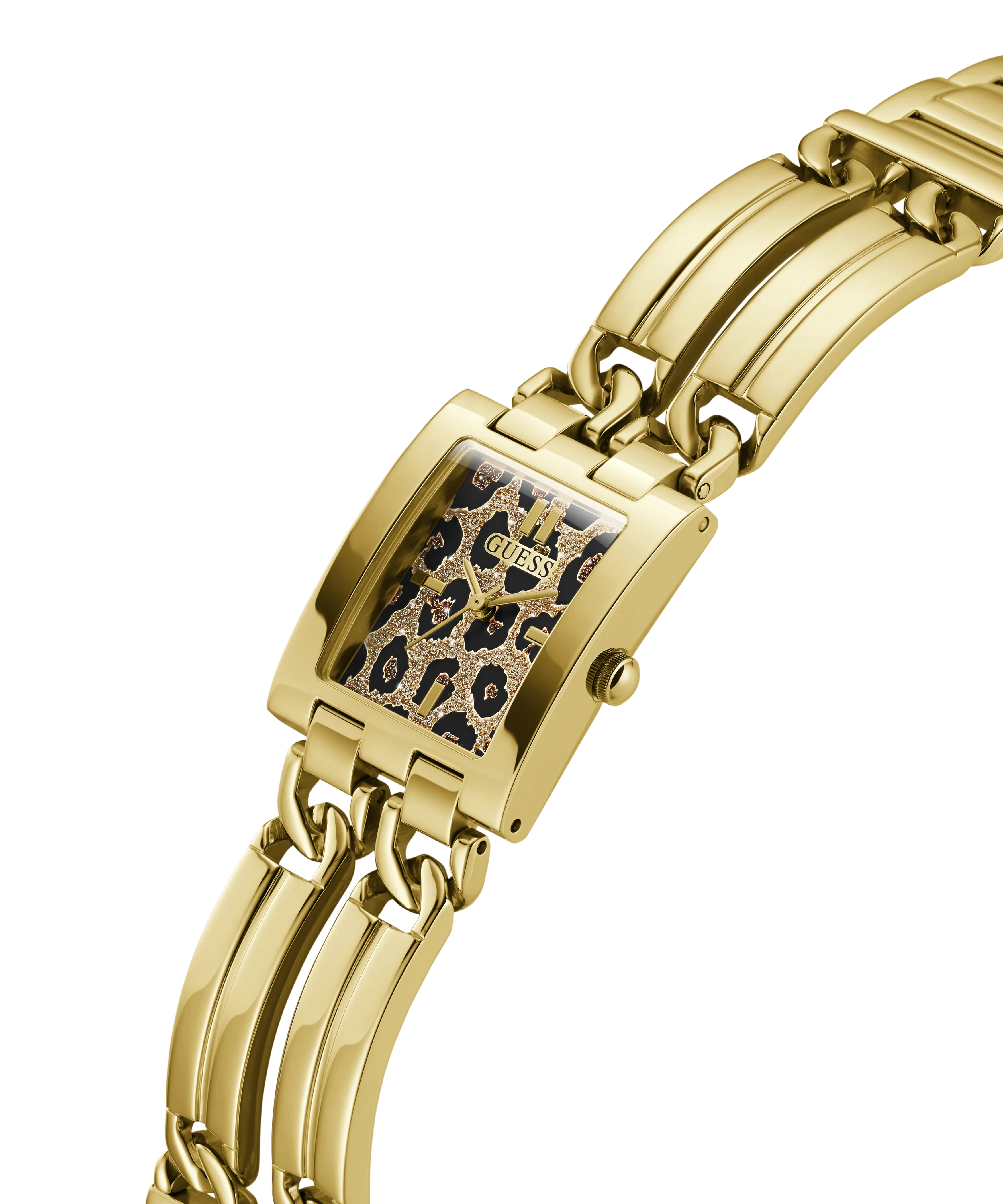 GUESS Ladies Gold Tone Analog Watch