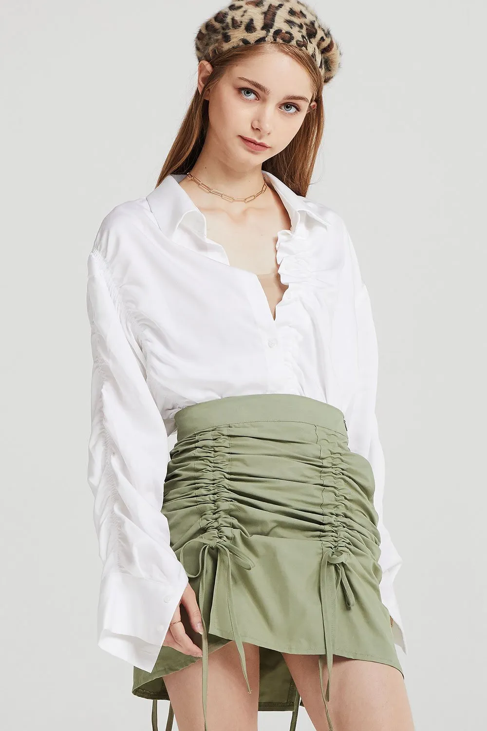 Hannah Cinched Shirt