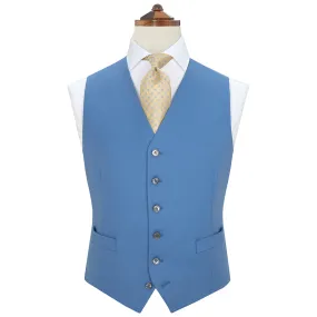 Hyde Blue Wool Waistcoat