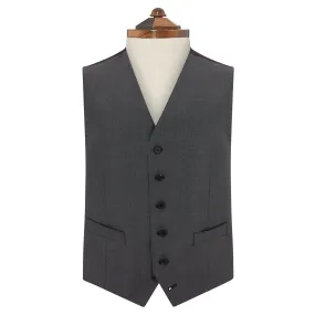 Hyde Charcoal Birdseye 150s Waistcoat