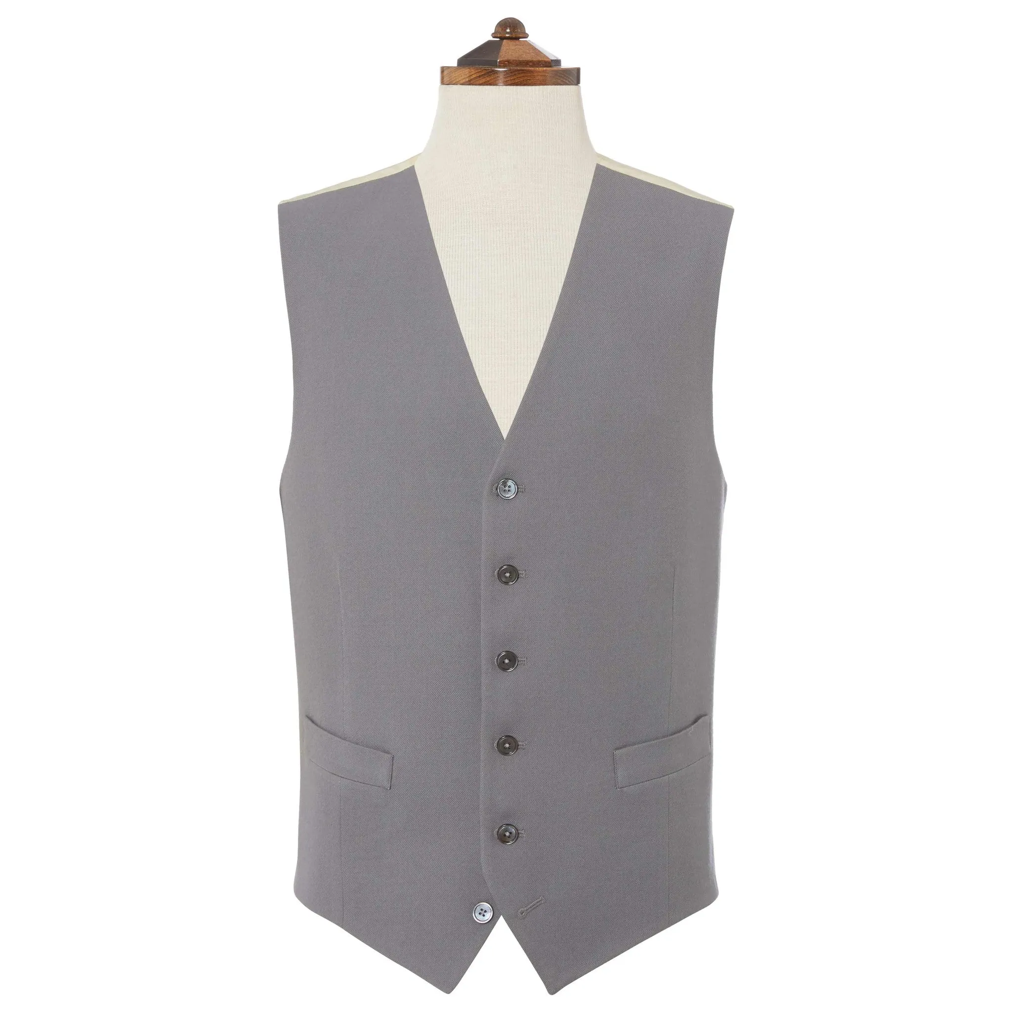 Hyde Grey Wool Waistcoat