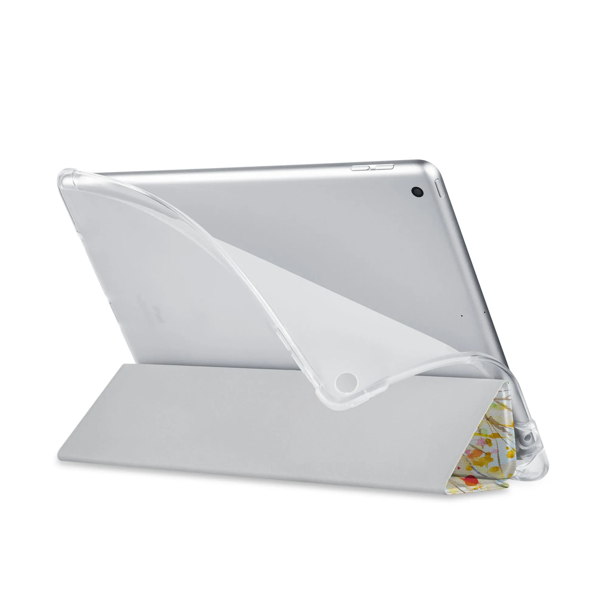 iPad SeeThru Case - Watercolor Flower